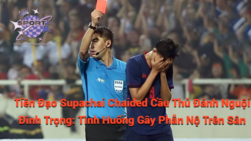 Tiền Đạo Supachai Chaided Cầu Thủ Đánh Nguội Đình Trọng: Tình Huống Gây Phẫn Nộ Trên Sân